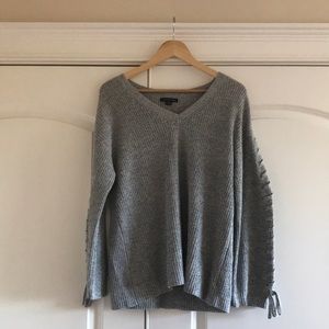 Grey American eagle sweater